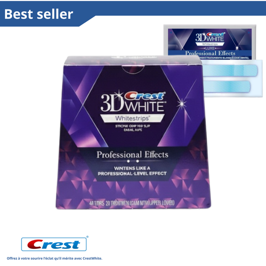 Traitement Crest 3D White – Luxe Professional Effects.