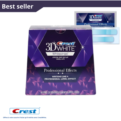Traitement Crest 3D White – Luxe Professional Effects.